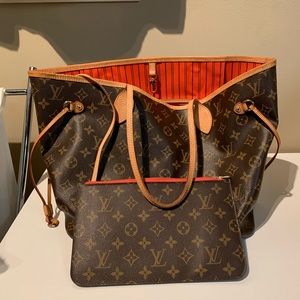 Louis Vuitton Neverfull with Red Interior